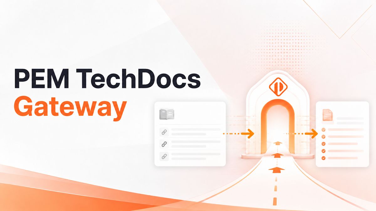 PEM TechDocs Gateway